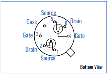 Solitron 2N3957/2N3958小信號(hào)JFET Solitron 2N3957/2N3958小信號(hào)JFET