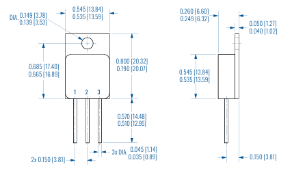 Solitron SMF178 500V N溝道功率MOSFET Solitron SMF178 500V N溝道功率MOSFET
