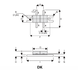 Semelab D1008UK 80W射頻MOSFET