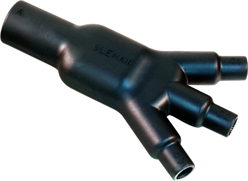 Glenair用于互連電纜系統中可靠環境密封和應變消除的熱縮套管